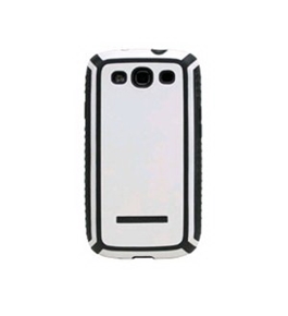 BODY GLOVE Tactic Case. White/Charcoal. [Wireless Phone Accessory]