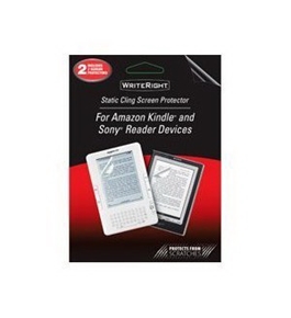Body Glove WriteRight Universal e-Reader Static Cling Screen Protector, 2 Pack (9202401)