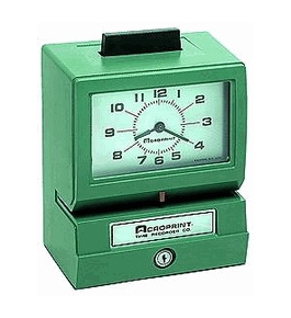 Acroprint BP125-6 Battery Powered Time Recorder