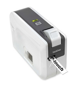 Brother International Corp Label Printer, Thermal, 180Dpi, 2-1/10"X6-1/5"X4-2/5", We/Gy