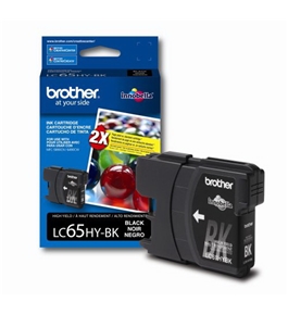 Brother LC65HYBK High Yield Ink Cartridge - Retail Packaging-Black [CD-ROM]