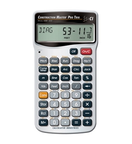 Calculated Industries 4080 Construction Master Pro Trig