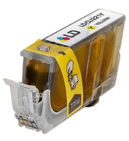 Printer Essentials for Canon PIXMA iP3600/iP4600/MP620/MP980/PMFP1/PMFP3/SFP1/SFP2/PIXUS MP610/PIXUS MX860 - PCLI-221Y Compatible Inkjet Cartridge