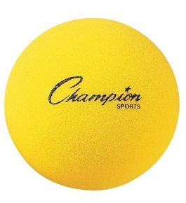 Champion Sports Uncoated Regular Density Foam Ball (7-Inch)