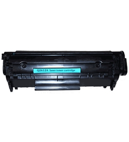 Compatible HP Q2612A Black Toner Cartridge for use in LaserJet Printers 1012 1018 1020 1022 3015 3020 3030