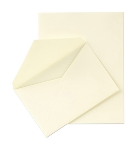 Crane & Co. Ecruwhite Letter Sheets (CH3116)