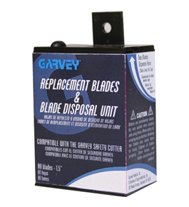 Garvey CUT-40470 Safety Cutter Blades and Disposal Unit