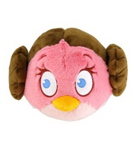 CWT Angry Birds Star Wars: 5" Princess Leia Limited Edition Plush Toy