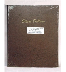 Dansco Silver Dollars Plain with 48 Ports Album #7177