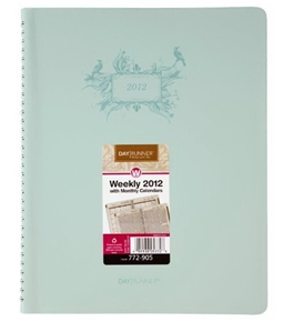 Day Runner Poetica Weekly/Monthly Planner, 8 1/2 x 11 Inches, 2012 (772-905)
