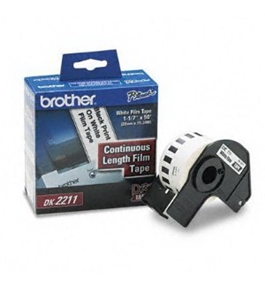 Brother DK2211 Continuous White Film Labels