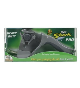 Duck Tape Shark Pro Tape Dispenser with Comfortech Soft Rubber Handle, Gray (0007868)