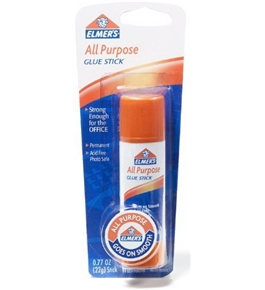 Elmer's All-Purpose Glue Stick, Large, 0.77 oz, Single Stick (E515)