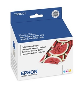Epson Inkjet Cartridge (Color) (T008201)
