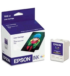Epson T018201 Color OEM Genuine Inkjet/Ink Cartridge (300 Yield) - Retail