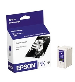 Epson T019201 Black Ink Cartridge for Epson Stylus Color 880/880i/83 Em