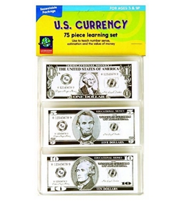 Eureka Learning Playground Hands On Learning, U.S. Currency (481540)