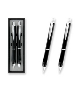 Executive Gift Boxed Pen and Pencil Set Black