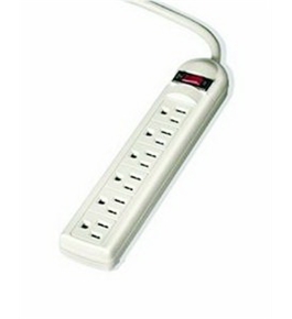 Fellowes 6-Outlet Power Strip, 6-Foot Cord (99028)