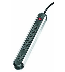 Fellowes 7 Outlet Metal Surge Protector (99081)