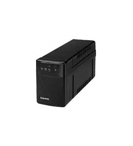 Fellowes 99067 600VA UPS with AVR with 4 Secure Outlets