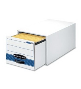 Fellowes Bankers Box Stackable Super Stor / Drawer Steel Plus Filing Storage - Moderate Use