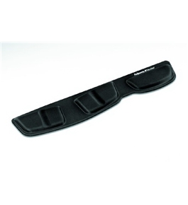 Fellowes Keyboard Palm Support with Microban Protection, Foam, Black (9182801)