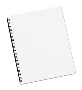Fellowes Linen Presentation Covers, Oversize Letter, White, 50 Pack (52107)