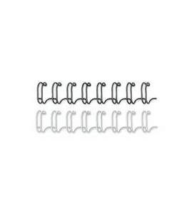 Fellowes Mfg. Co. Products - Double-loop Wire-binding Combs, 3/8", 25/BX, Black - Sold as 1 PK