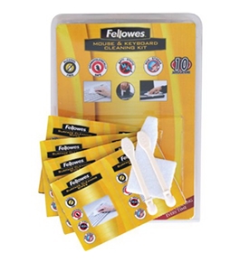 Fellowes Mouse and Kyeboard Cleaning Kit - Cleaning Wipe [CD] [Electronics]