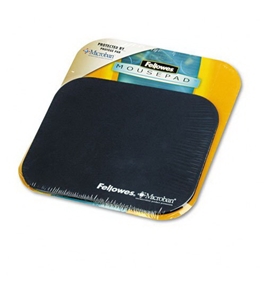 Fellowes FEL5933801 Mouse Pad - 0.18" x 9" x 8" - Navy Blue