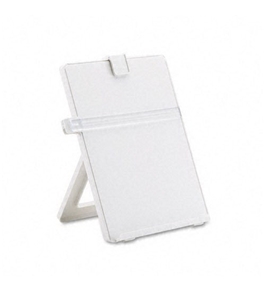 Fellowes Non-Magnetic Letter-Size Desktop Copyholder, Plastic, Platinum - Sold as 2 Packs of - 1 Total of 2 each
