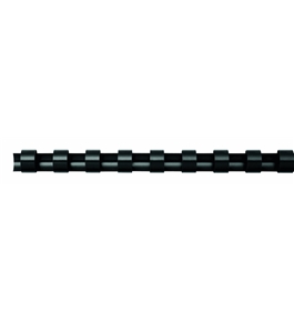 Fellowes Plastic Comb Bindings, 1 Inch, 200-Sheet Capacity, Black, 10 per Pack (52383)