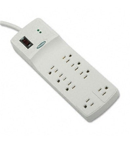 Fellowes Superior 8-Outlet Surge Protector - Receptacles: 8 - 1680J [CD-ROM]
