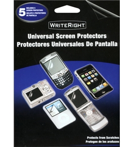 Fellowes WriteRight 5-Pack Universal Screen Protectors