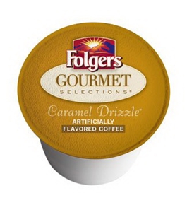 Folgers Gourmet Selections Caramel Drizzle K-Cups 96 count Misc.