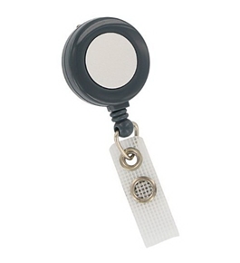 GBC BadgeMates Retractable Badge Reel, 3 Foot Cord Extension, Gray, 10 Reels per Pack (3747481) by ACCO Brands Office Product