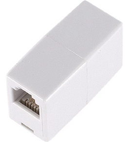 GE TL26190 Telephone In-Line Coupler (White)