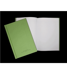 Green Military Log Book, Record Book, Memorandum, 5-1/2" X 8" Green Log Book NSN 7530-00-222-3521