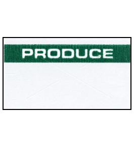 Garvey Preprinted GX2212 White/Green Produce Labels for a 22-6, 22-7 and 22-8 Labeler