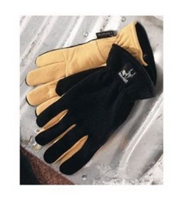 Heatlok Thermal Gloves Warm Winter Size Medium Med Tan and Black Brand New