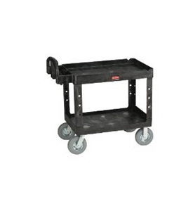 Heavy-Duty Utility Cart (500 lb. Max) Black (RCP 4520-88)