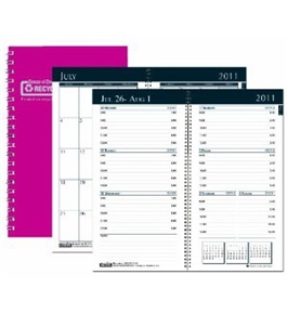 House of Doolittle Academic Weekly/Monthly Pocket Planner, 12 Months July 2012 to June 2013, Dark Pink (HOD25505)