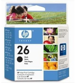 Printer Essentials for HP 26 - HP DeskJet 400/500 Series - Black - RM626A Inkjet Cartridge