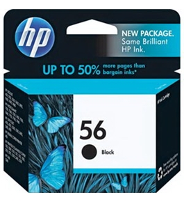 Printer Essentials for HP 56 - HP DeskJet 5650/5550 Office Jet 4110/6110 - Black - RM6656 Inkjet Cartridge