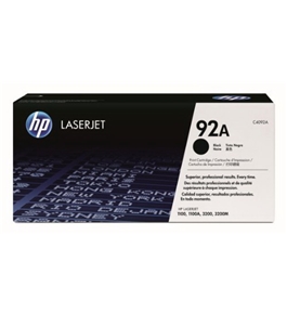HP LaserJet 92A Print Cartridge - Retail Packaging - Black