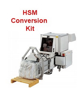 HSM FA490 Shredder to 40vl Baler Conversion kit