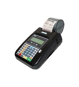 Hypercom T7 Plus 19 Key Credit Card Terminal/Printer