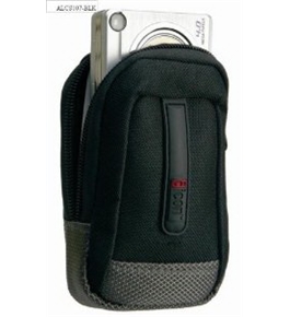 Icon ALCS107-BLK Small Point and Shoot Camera Case (Black)