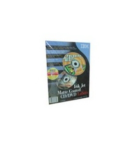 Printer Essentials for Impresso Paper Matte Coated CD/DVD Labels 8.5" x 11" - 01P8193